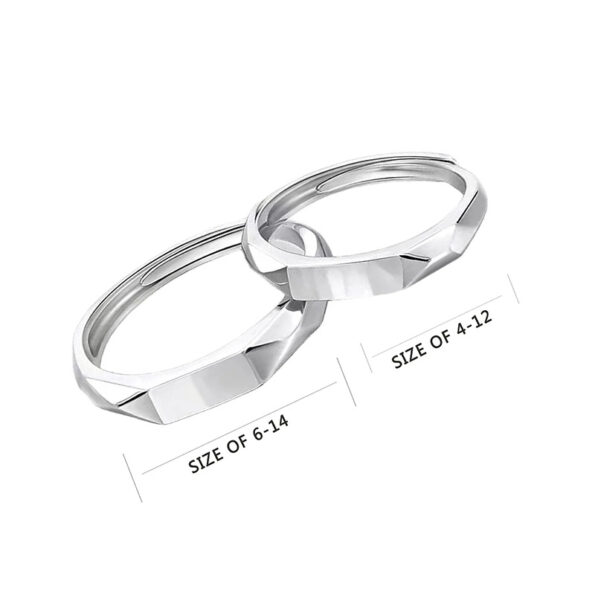 Secret Projection Couple Ring I Love You